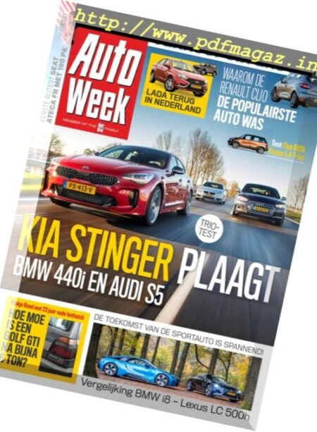 AutoWeek Netherlands – 9 januari 2018 Cover
