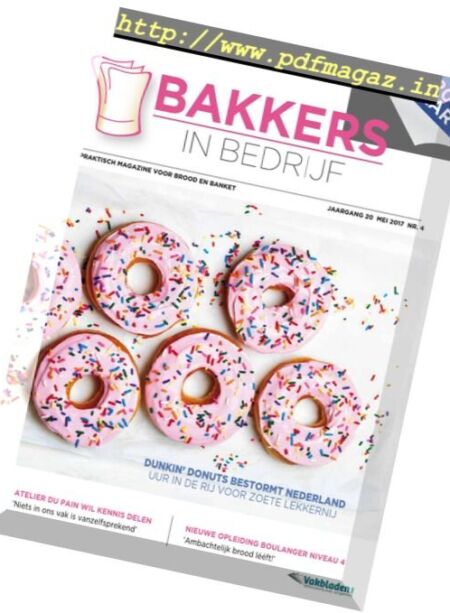 Bakkers in Bedrijf – Mei 2017 Cover
