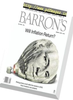 Barron’s Magazine – 1 January 2018