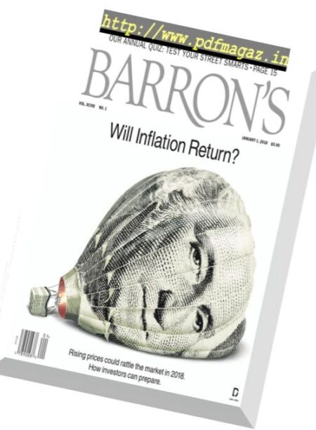 Barron’s Magazine – 1 January 2018 Cover