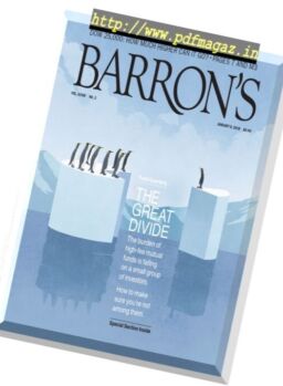 Barron’s Magazine – 8 January 2018