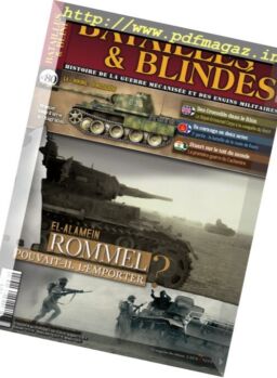 Batailles & Blindes – Aout-Septembre 2017