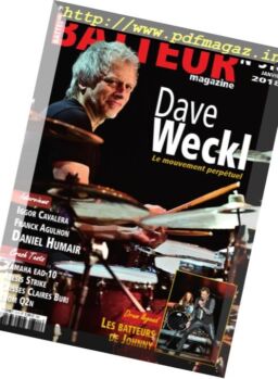 Batteur Magazine – Janvier 2018