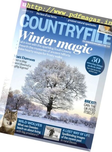 BBC Countryfile – January 2018 Cover