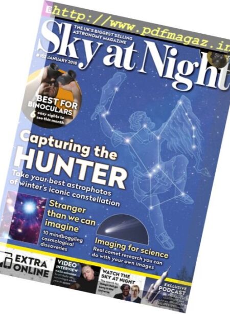 BBC Sky at Night – January 2018 Cover