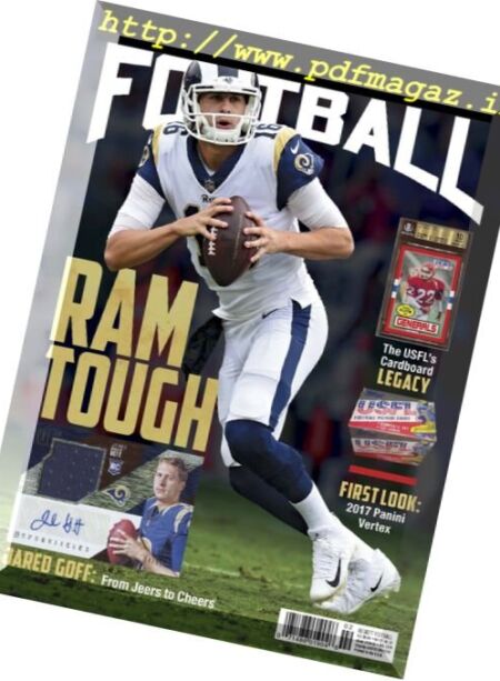 Beckett Football – February 2018 Cover
