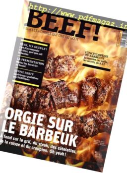 Beef! France – Juin-Juillet 2017