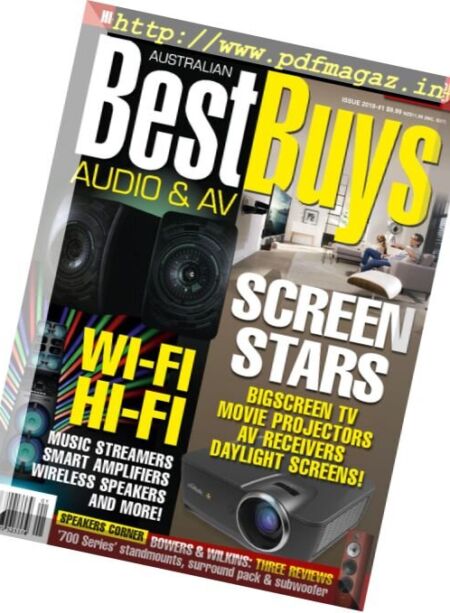 Best Buys – Audio & AV – January 2018 Cover