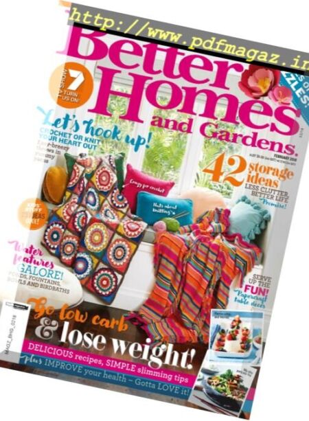Better Homes and Gardens Australia – March 2018 Cover