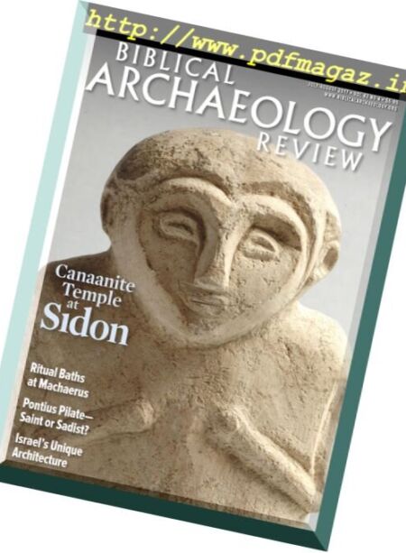 Biblical Archaeology Review – July-August 2017 Cover