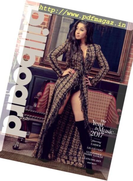 Billboard – 30 December 2017 Cover