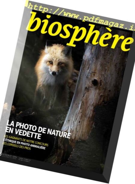 Biosphere – janvier-fevrier 2018 Cover