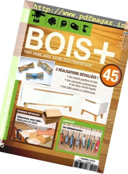 Bois+ – Janvier-Mars 2018 Cover