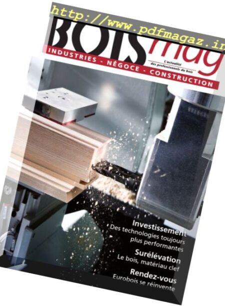 BOISmag – Octobre 2016 Cover