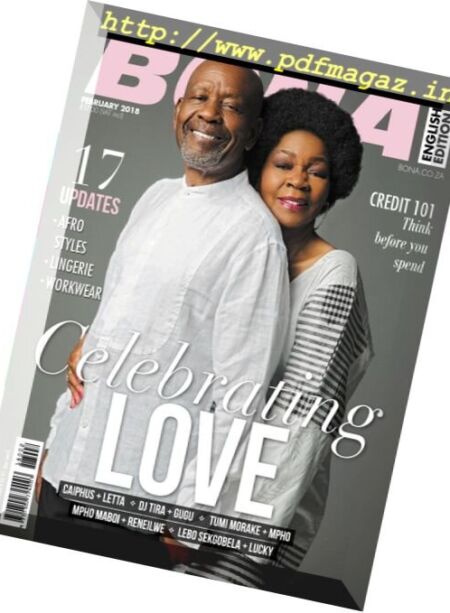 Bona – February 2018 Cover