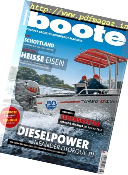 Boote – Januar 2018 Cover