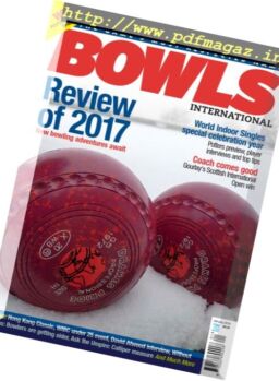 Bowls International – January 2018