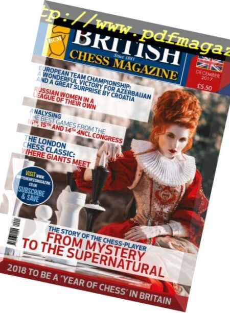 British Chess Magazine – December 2017 Cover