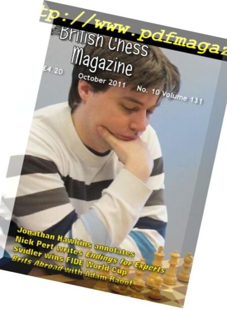 British Chess Magazine – October 2011 Cover