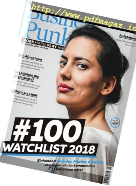 Business Punk – Dezember 2017 Cover