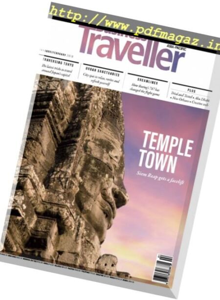 Business Traveller Asia-Pacific Edition – January 2018 Cover