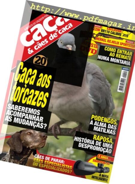 Caca & Caes de Caca – Janeiro 2018 Cover