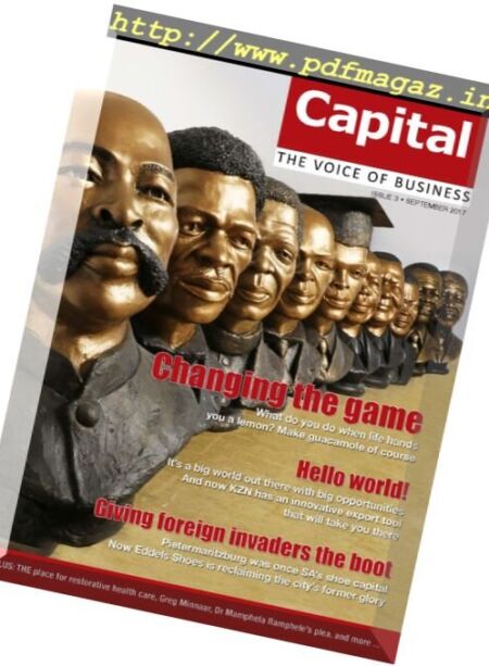 Capital – The voice of business – January 2018 Cover