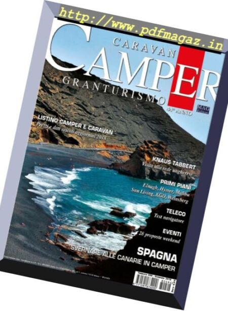 Caravan e Camper Granturismo – gennaio 2018 Cover