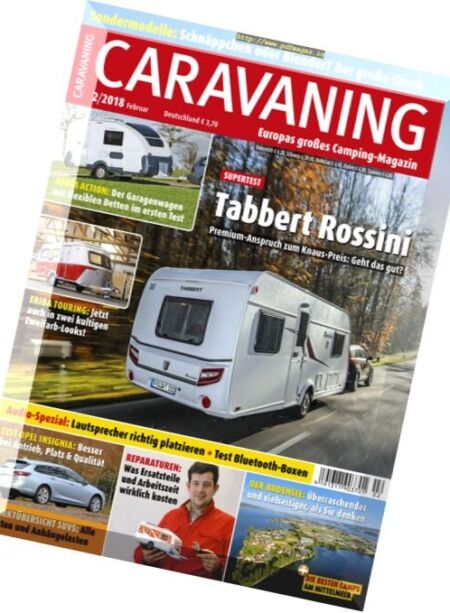 Caravaning – Februar 2018 Cover