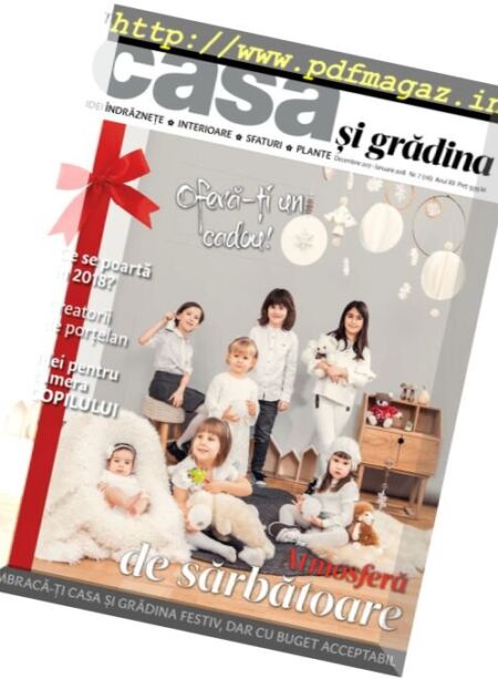 Casa si gradina – decembrie-ianuarie 2017 Cover