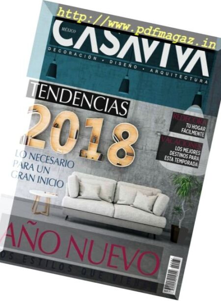 Casa Viva Mexico – enero 2018 Cover