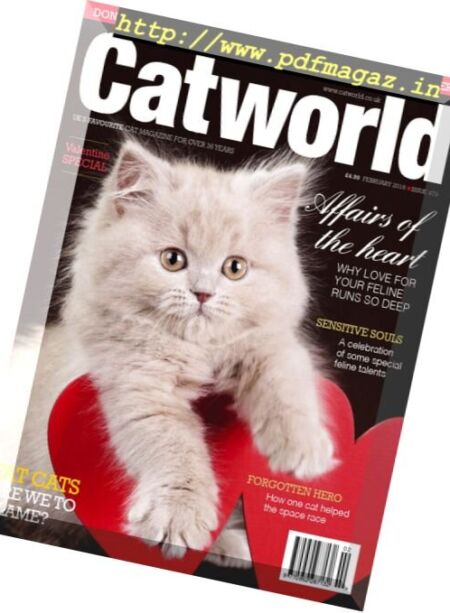 Cat World – February 2018 Cover