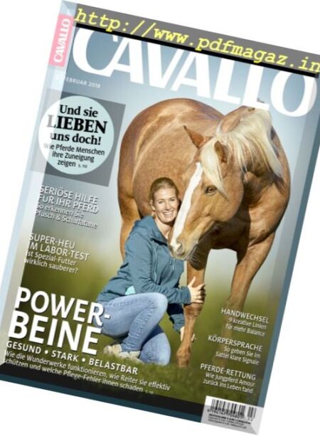 Cavallo – Februar 2018 Cover