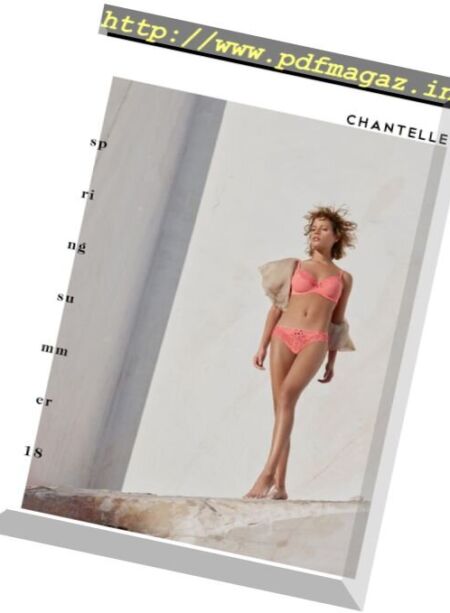 Chantelle – Lingerie Spring Summer Collection Catalog 2018 Cover