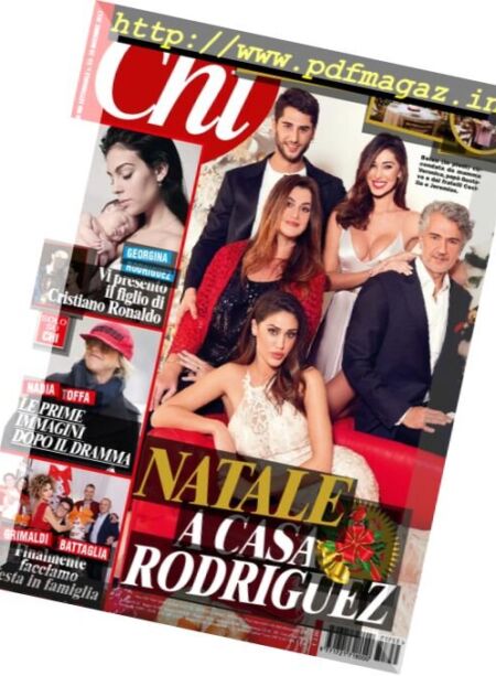 Chi – 20 Dicembre 2017 Cover