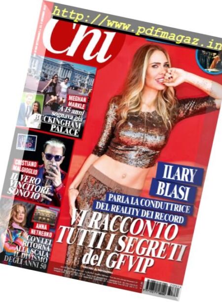 Chi – 6 dicembre 2017 Cover