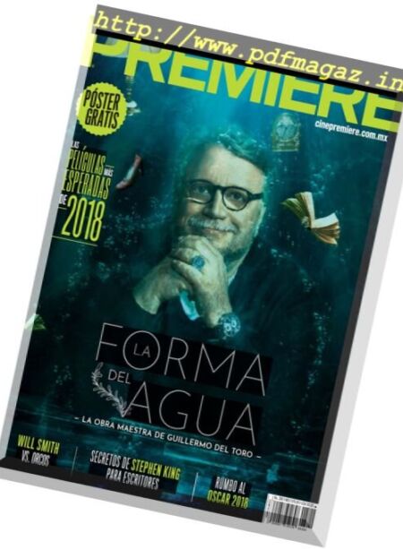Cine Premiere – enero 2018 Cover