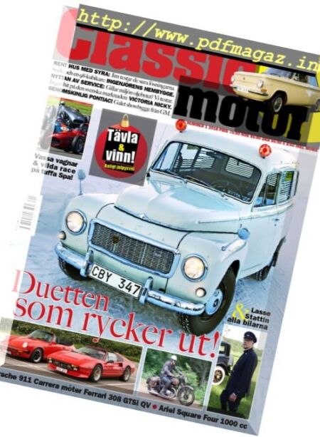 Classic Motor – februari 2018 Cover