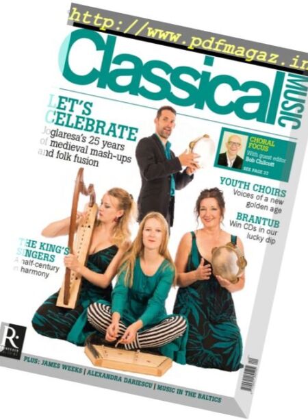 Classical Music – December 2017 Cover