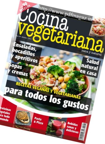 Cocina Vegetariana – enero 2018 Cover