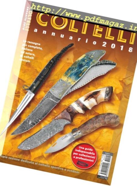 Coltelli – Annuario 2018 Cover