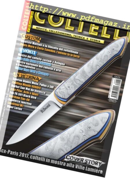 Coltelli N.85 – Dicembre 2017 – Gennaio 2018 Cover