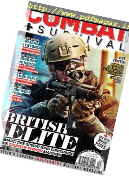 Combat & Survival – December 2017 Cover