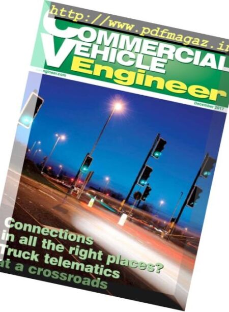 Commercial Vehicle Engineer – December 2017 Cover