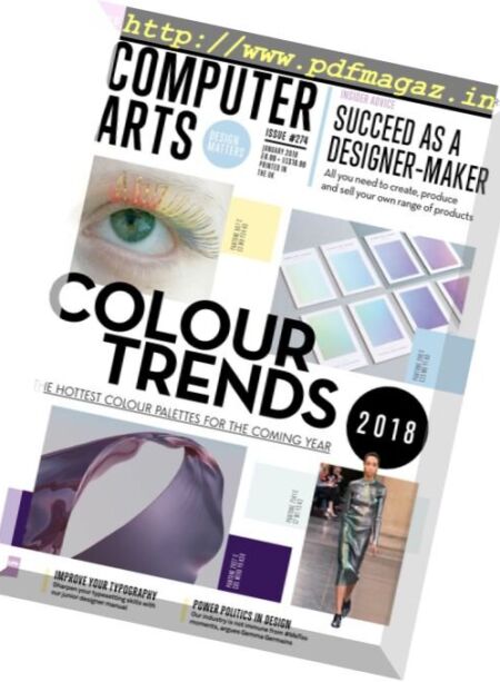 Computer Arts – January 2018 Cover