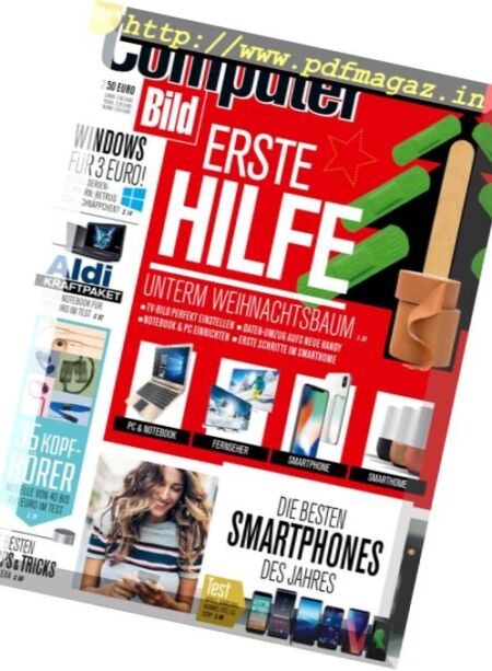 Computer Bild Germany – 23 Dezember 2017 Cover