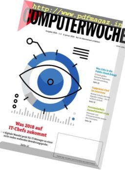 Computerwoche – 11 Januar 2018