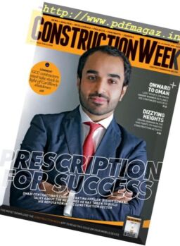 Construction Week Middle East – January 20, 2018