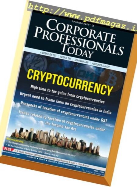 Corporate Professional Today – 6 January 2018 Cover