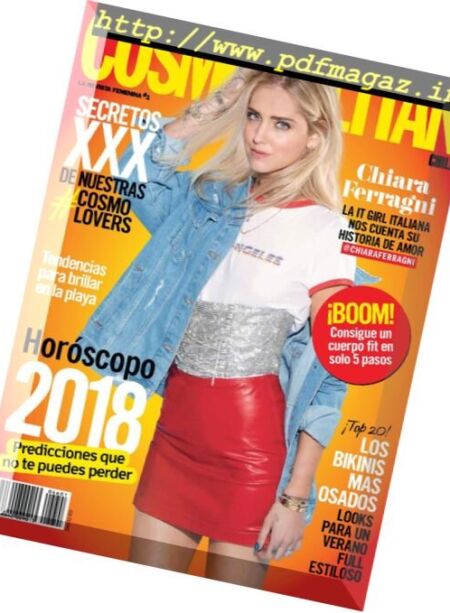 Cosmopolitan Chile – enero 2018 Cover